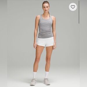 Lululemon Speed Up Shorts 2.5” – Icing Blue (Low-Rise, Lined), size 4